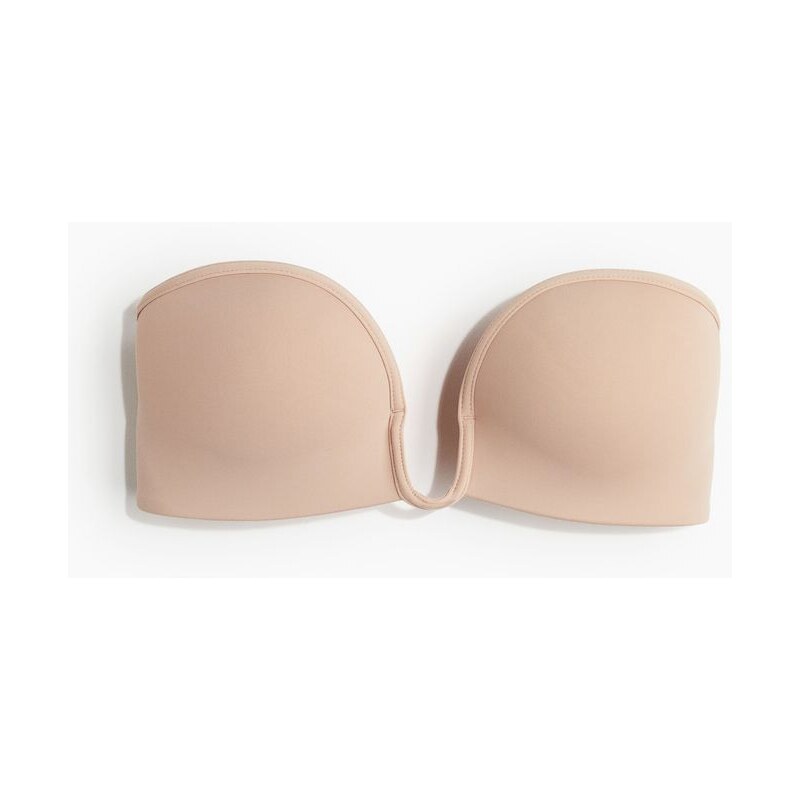 H&M - Balkonetka push-up bez kostic - béžová 108136865