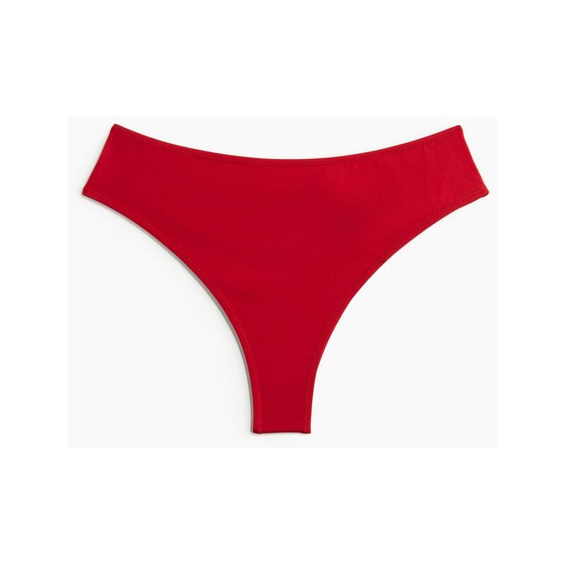H&M - Bikinové kalhotky brazilian - Červená