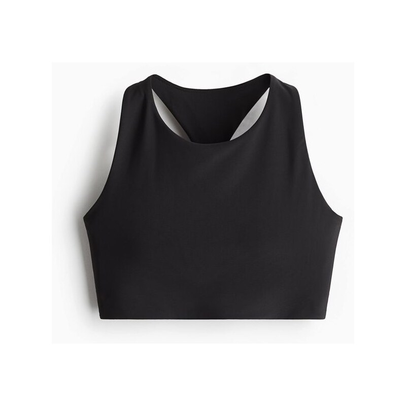 H&M - Sportovní bikinový top - černá 108136887