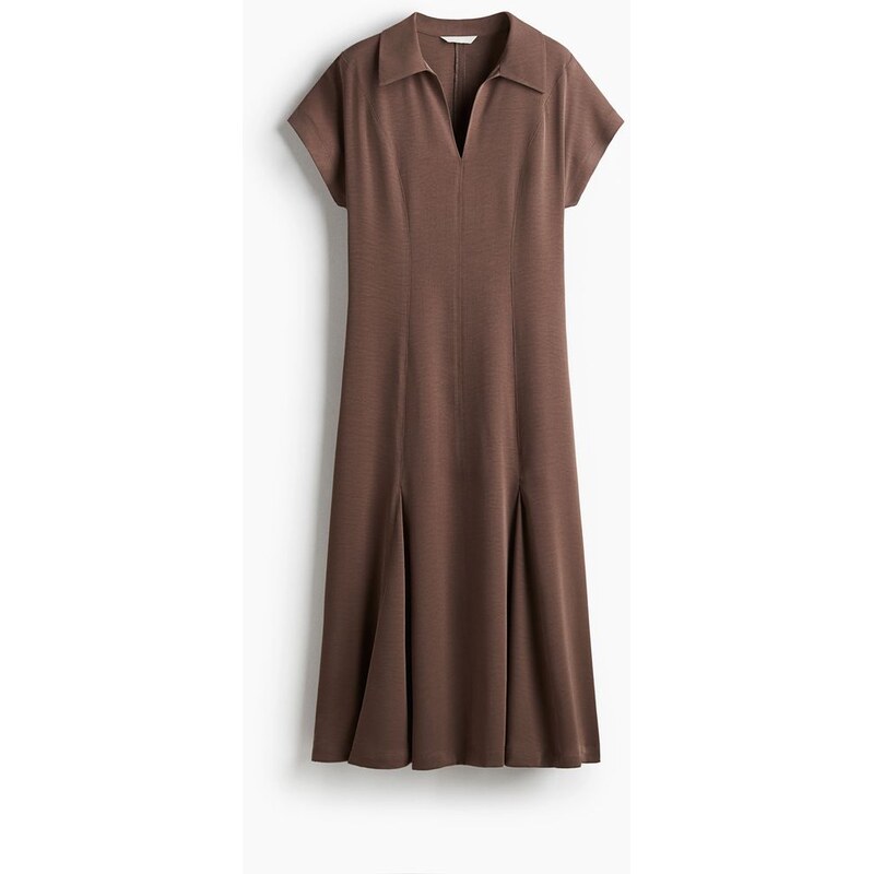 H&M - Projmuté šaty - Hnědá