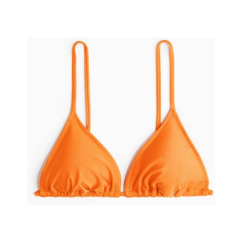 H&M - Vyztužená bikinová podprsenka - oranžová 108137401