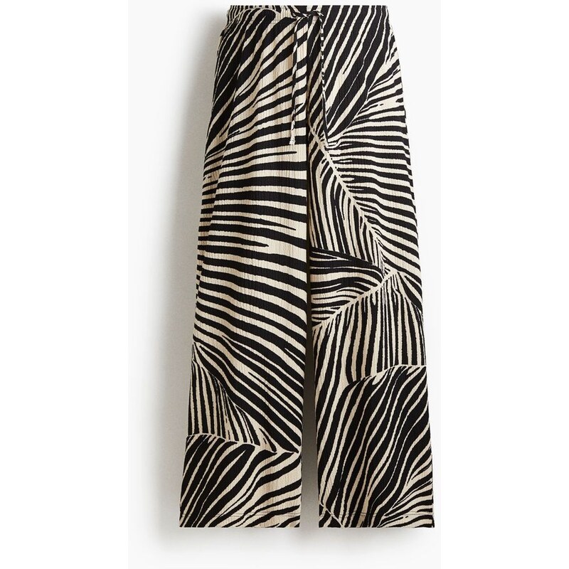 H&M - MAMA Kalhoty se stahovací šňůrkou Before & After - černá 108137487