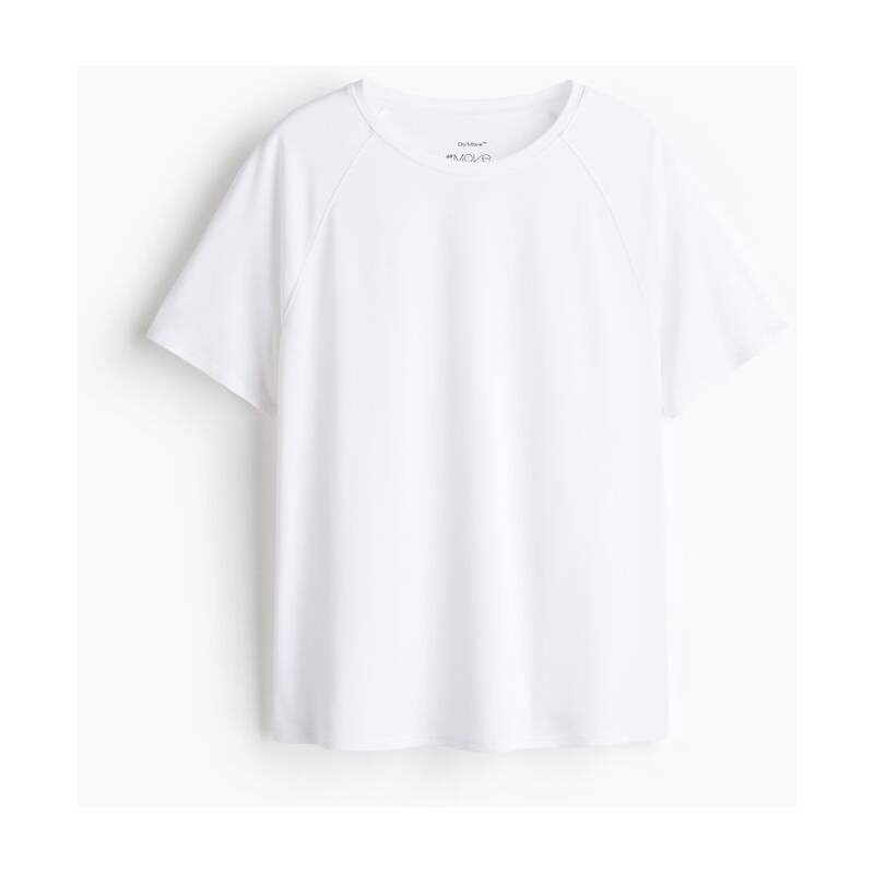 H&M - Sportovní tričko DryMove - bílá 108137842
