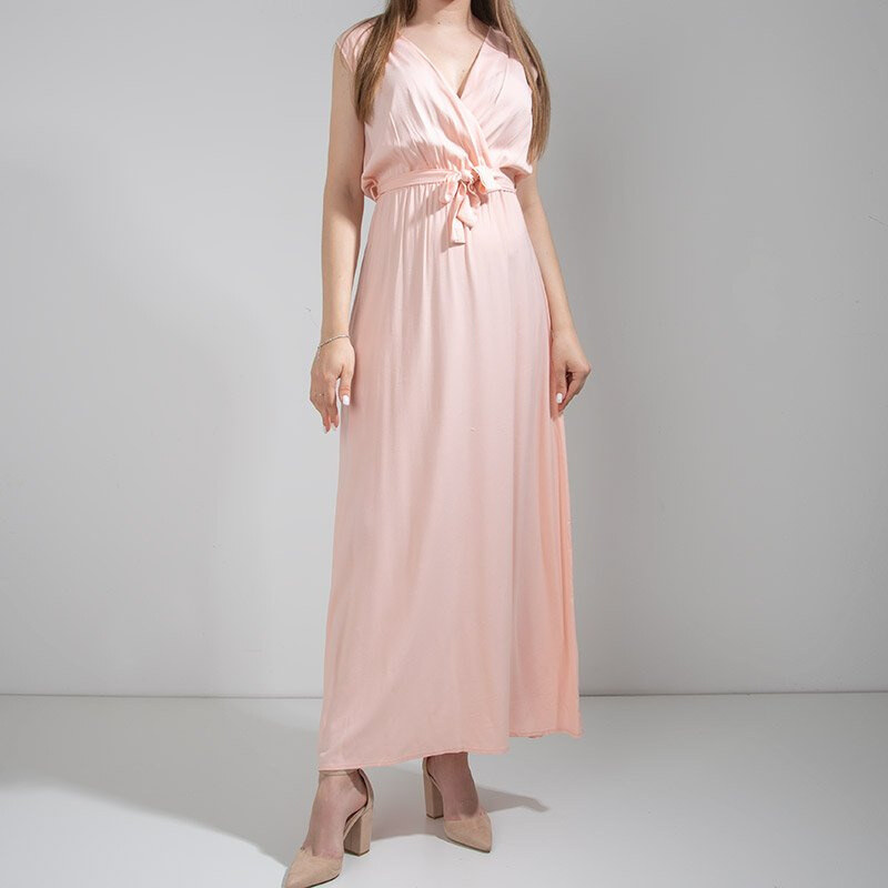 Resti Pink womens maxi dress - Clothing 108139949