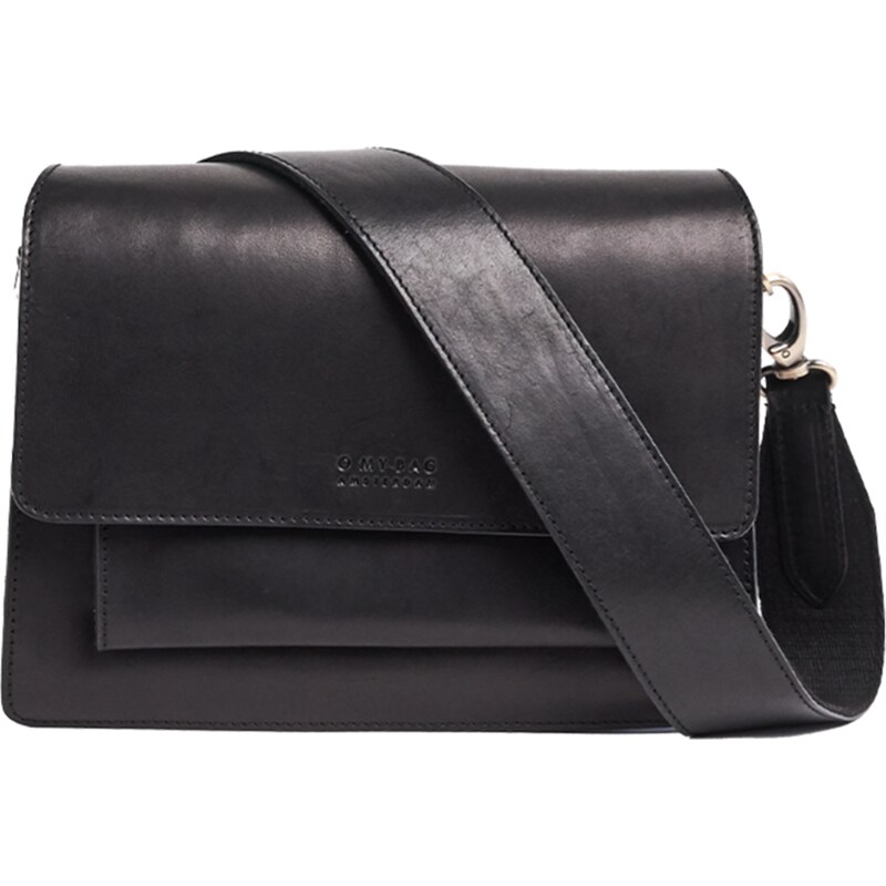 O my bag Kabelka Harper Black se dvěma popruhy
