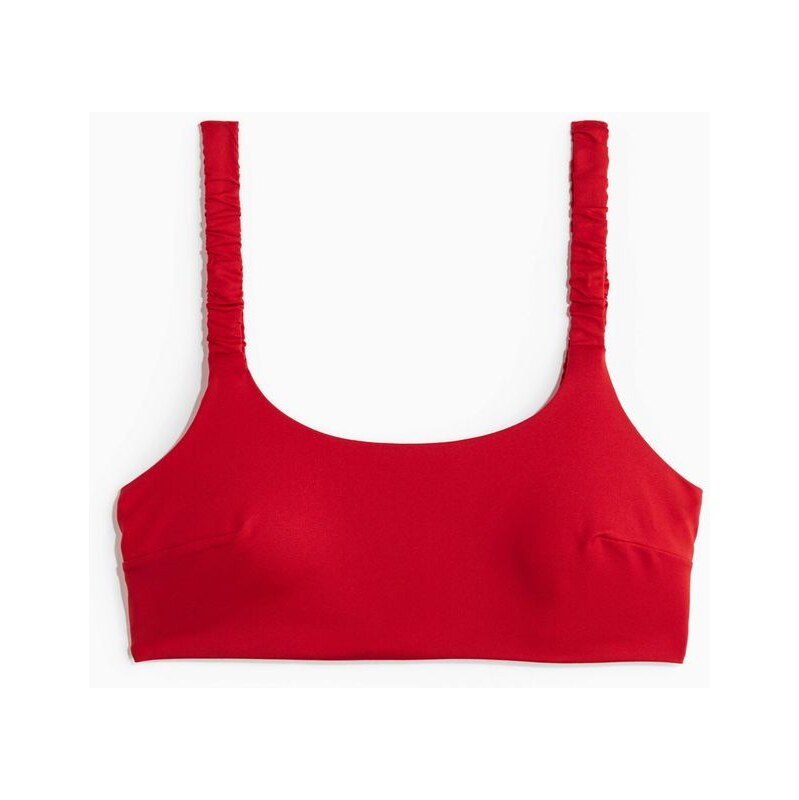 H&M - Vyztužená bikinová podprsenka - červená 108138256
