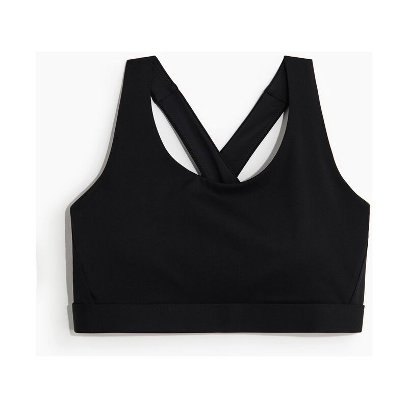 H&M - Sportovní podprsenka Medium Support DryMove - Černá