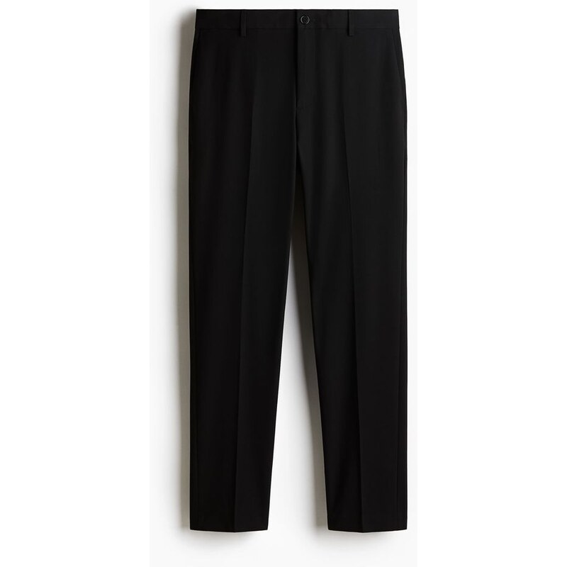 H&M - Elegantní kalhoty Slim Fit - Černá