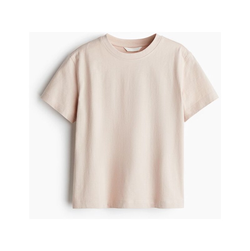 H&M - Oversized bavlněné tričko - růžová 108140718