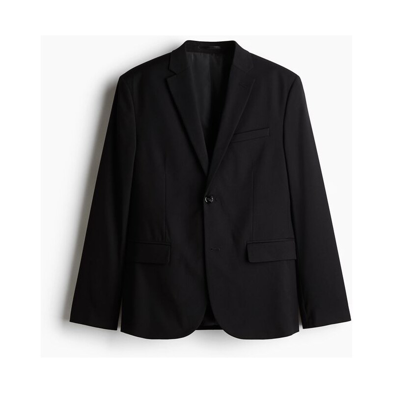 H&M - Sako Slim Fit - Černá