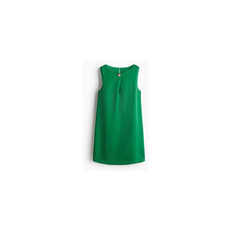 H&M - Šaty áčkový střih - Zelená
