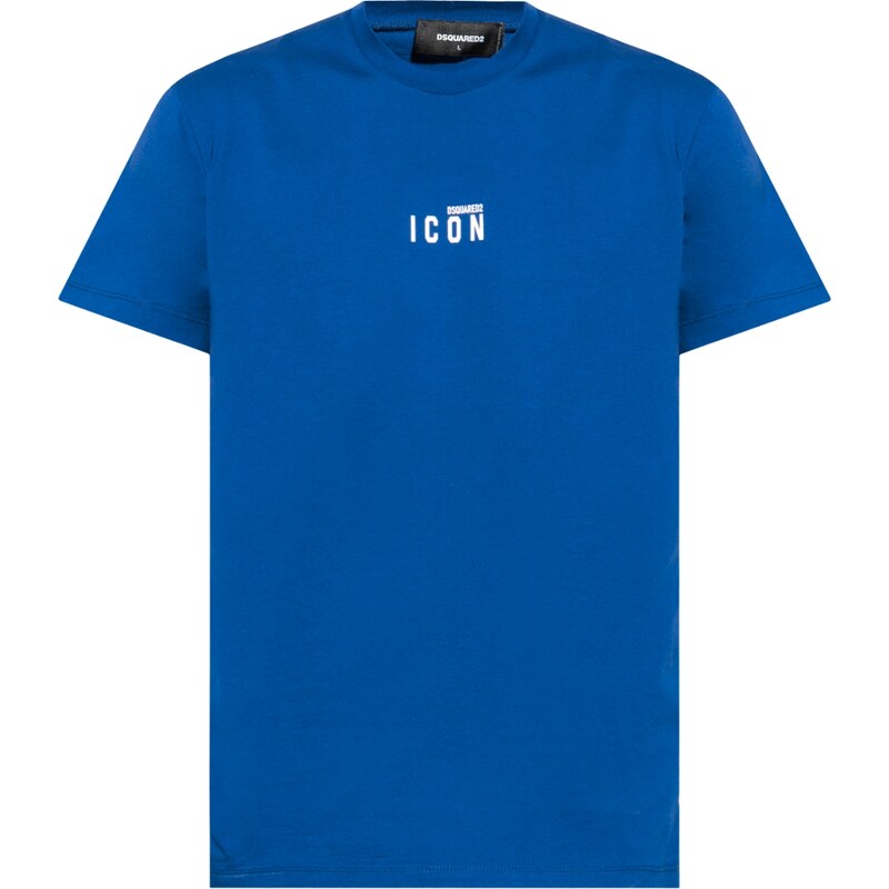 DSQUARED2 Icon Logo Blue tričko