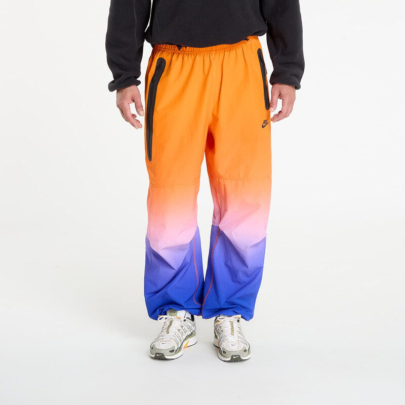 Kalhoty Nike Tech Mens Woven Pants Game Royal/ Safety Orange M