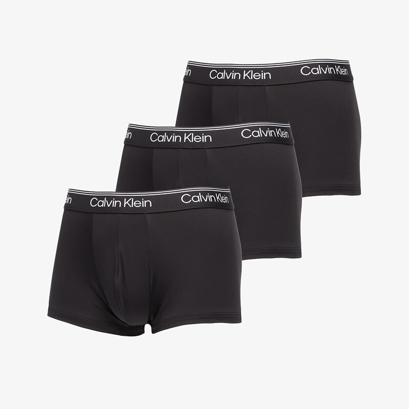 Boxerky Calvin Klein Low Rise Trunk 3-Pack Black L