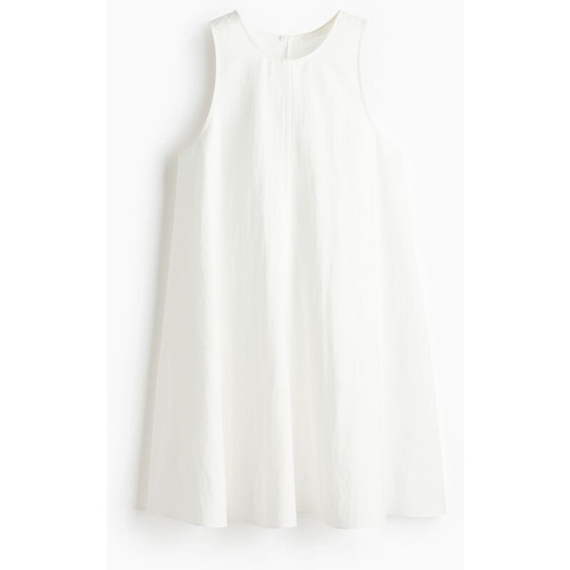 H&M - Šaty shift dress - bílá 108133214