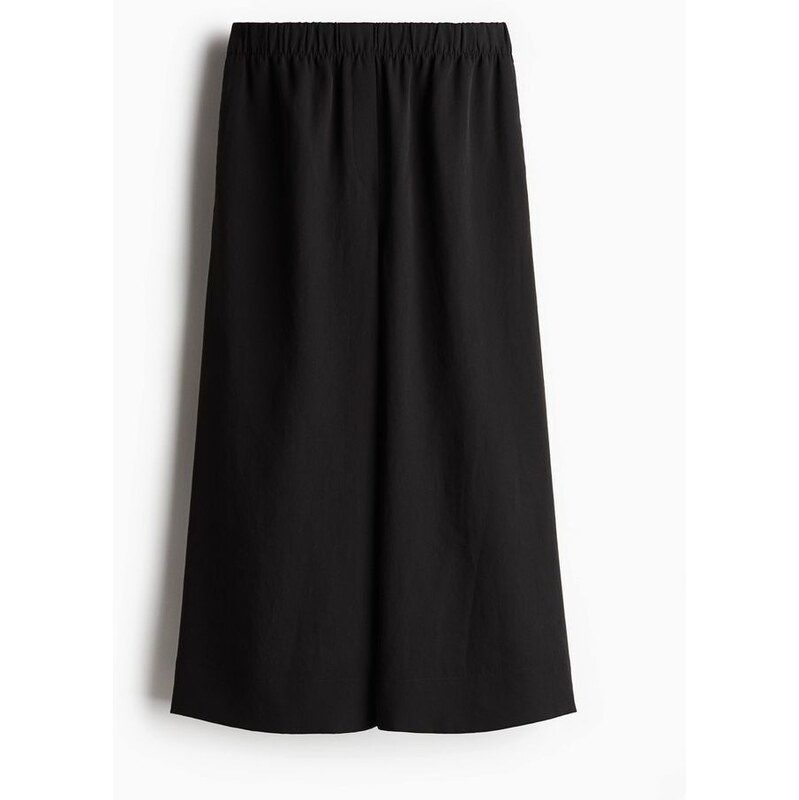 H&M - Široké kulotky - černá 108133747