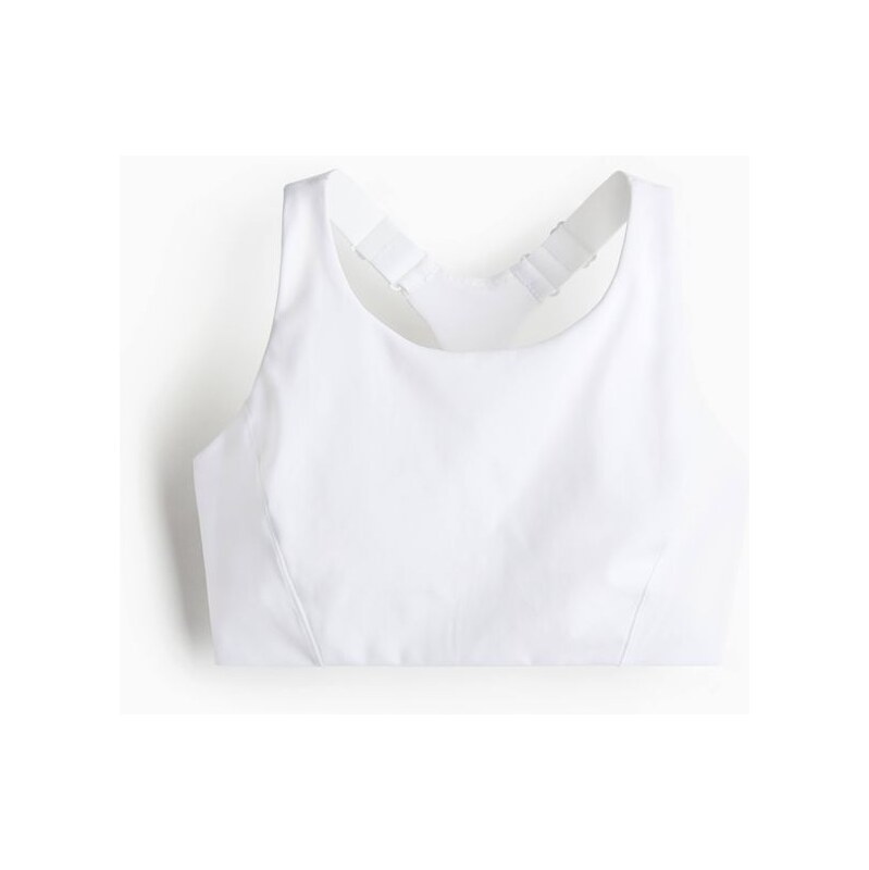 H&M - Sportovní podprsenka High Support ShapeMove - Bílá