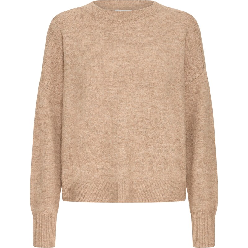 b.young Svetr BYMonna cappuccino 108325848