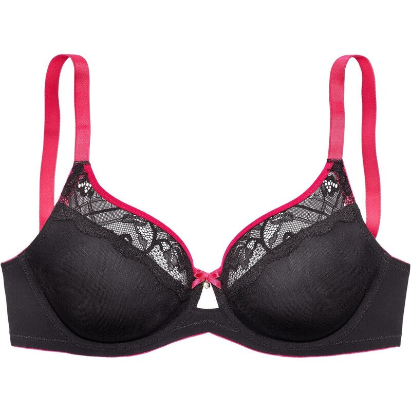 VIVANCE Podprsenka pink / černá 108760543