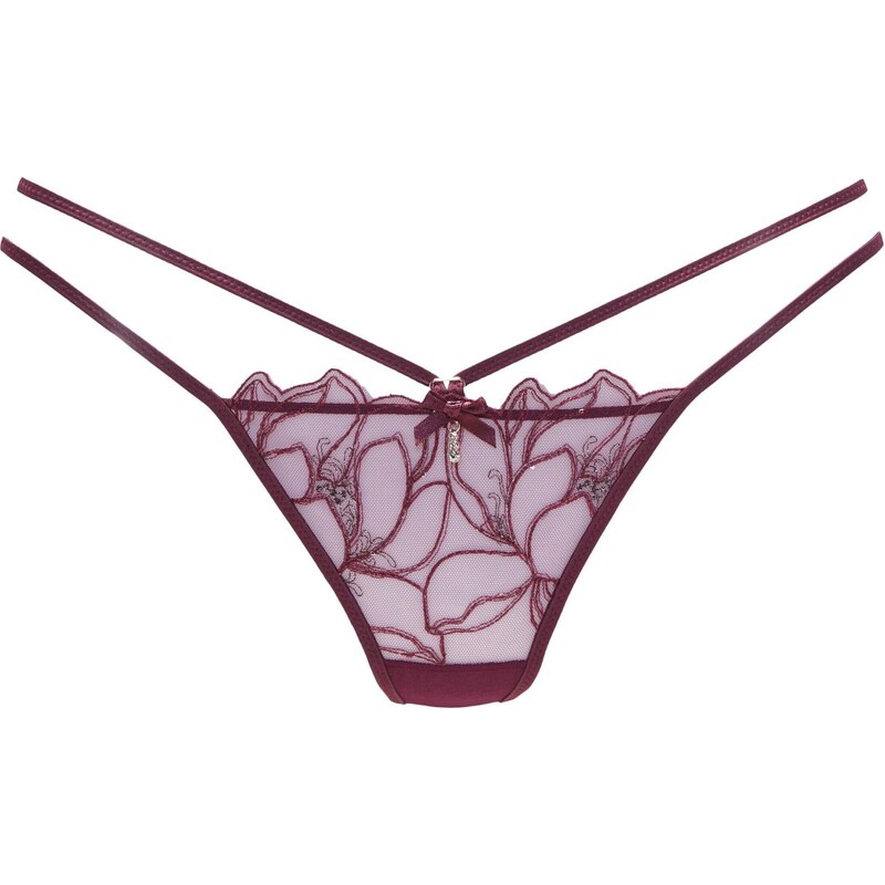 LASCANA Tanga bordó