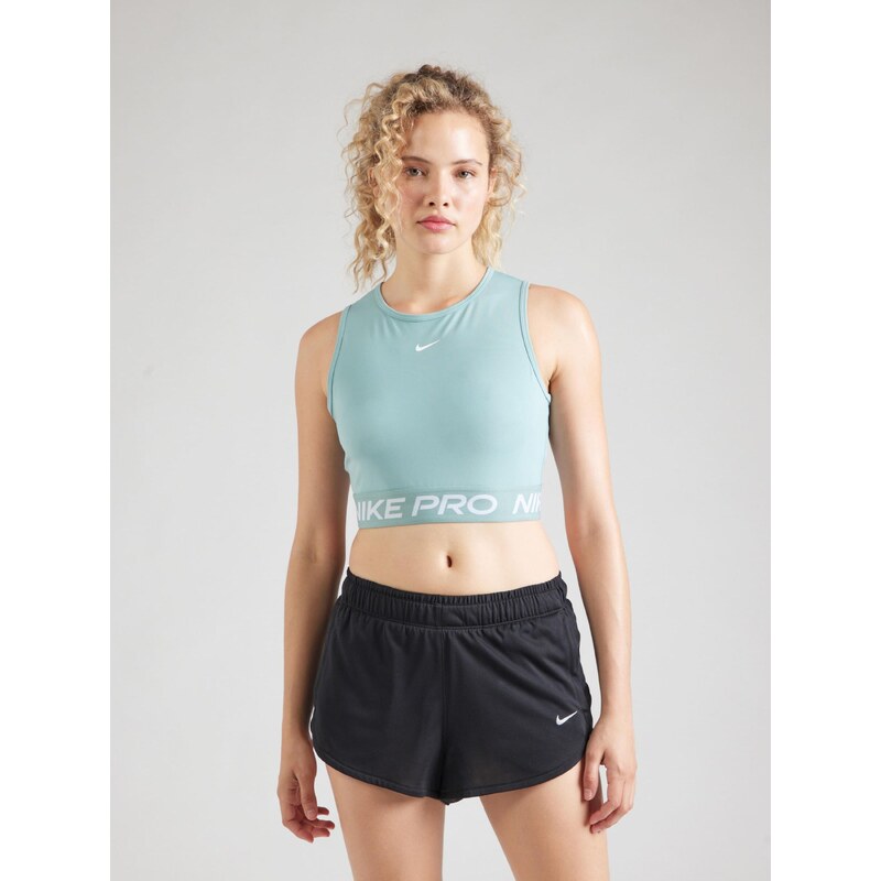 NIKE Sportovní top 'Pro 365' mátová / bílá