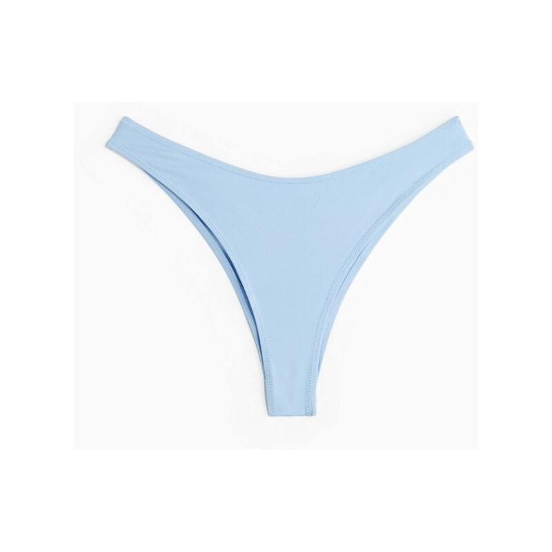 H&M - Bikinové kalhotky brazilian - modrá 108135114