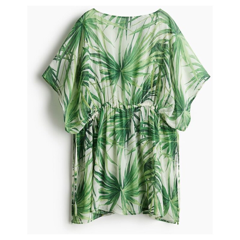H&M - Plážový kaftan - zelená 108140676