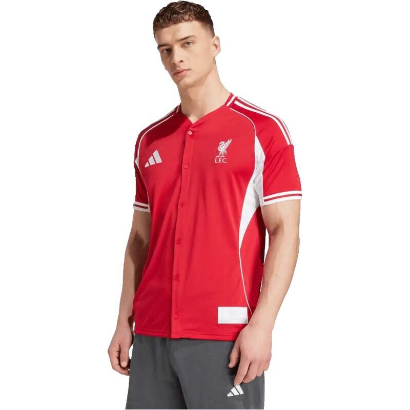 Pánská košile Adidas Liverpool FC 25/26 US Pack červená