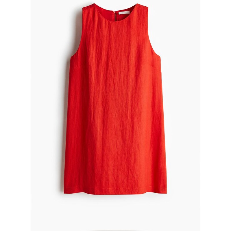 H&M - Šaty shift dress - Červená