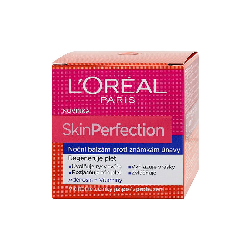 Loreal Paris Noční balzám proti známkám únavy SkinPerfection 50 ml