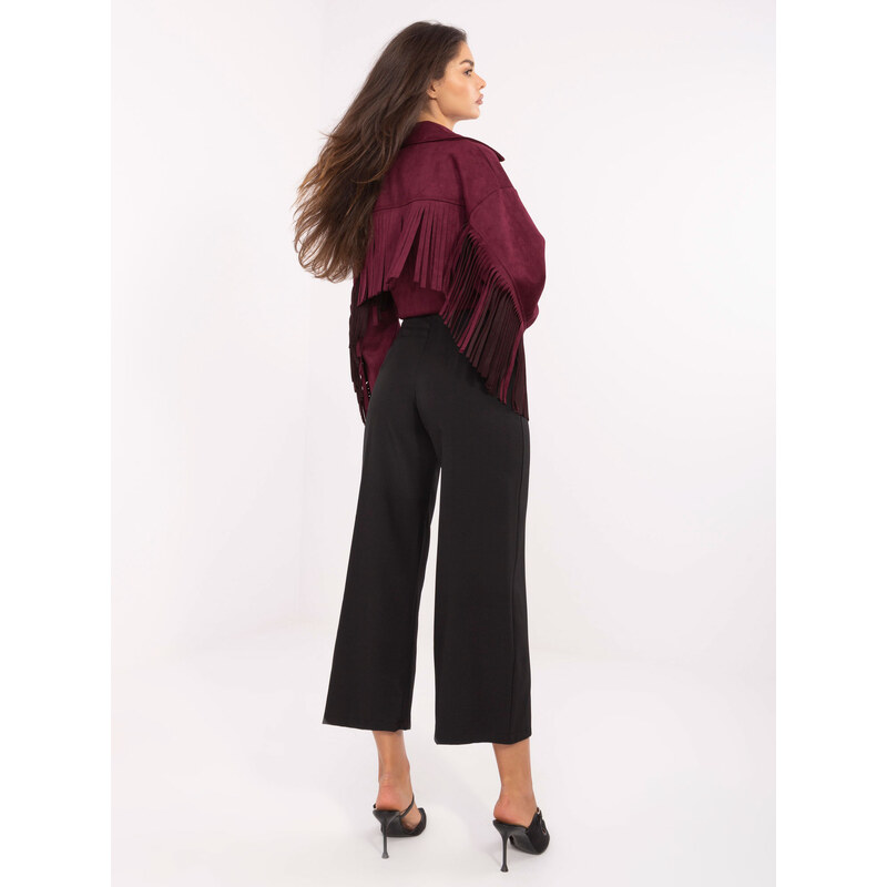 RUE PARIS Trousers-IT-SP-FL9068.96-black