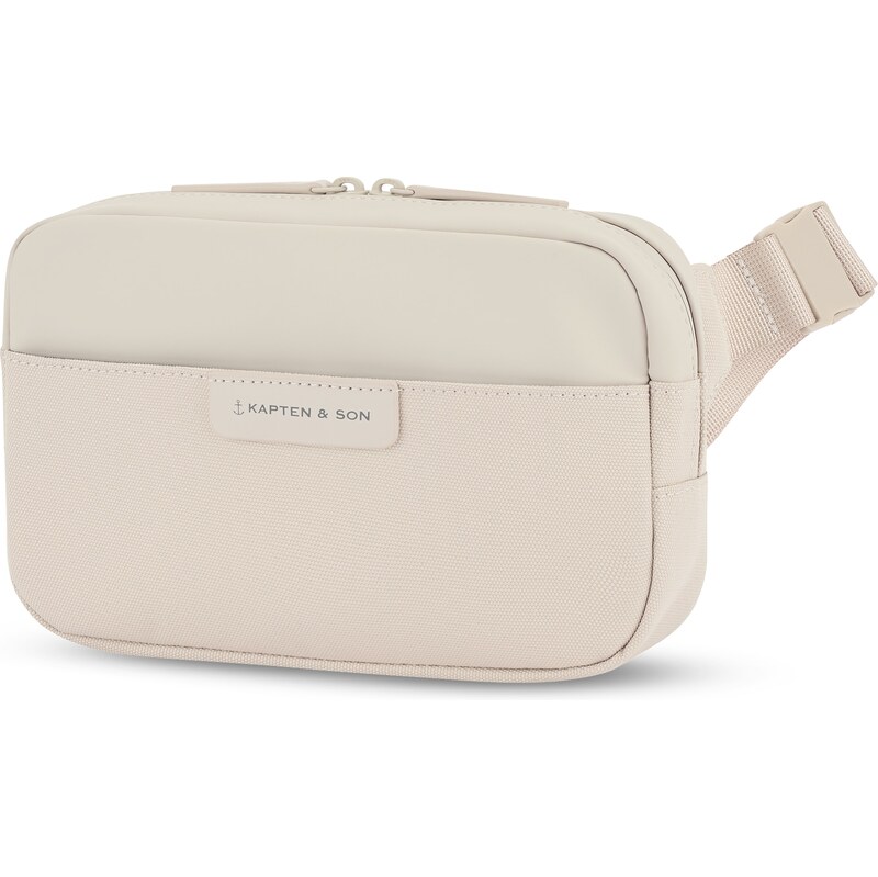 Kapten & Son Ledvinka Bergen Pro Crossbody světle béžová