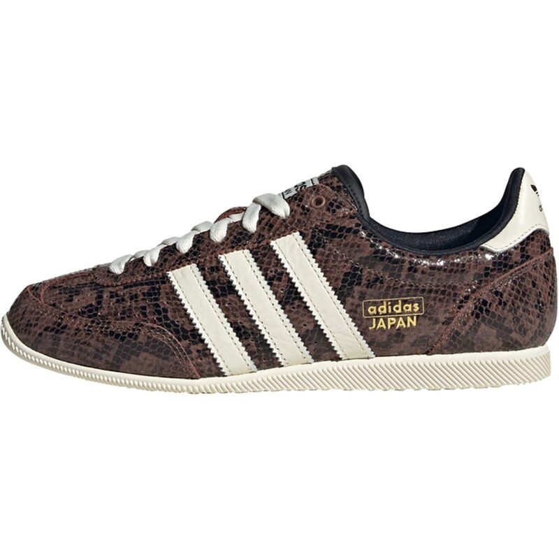 ADIDAS ORIGINALS Tenisky Japan hnědá / zlatá / černá / bílá