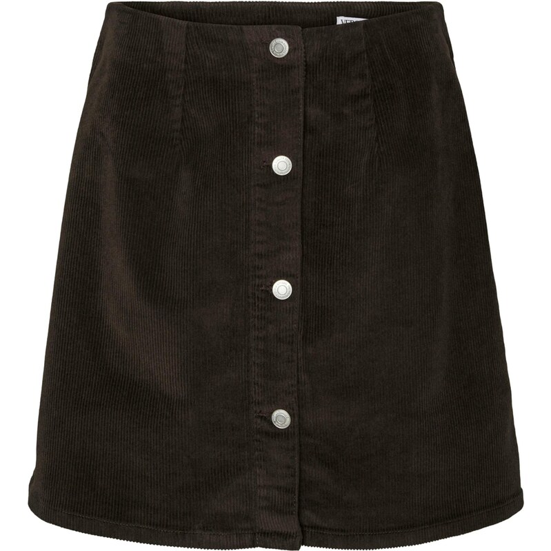 VERO MODA Sukně VMETTA čokoládová 108768374