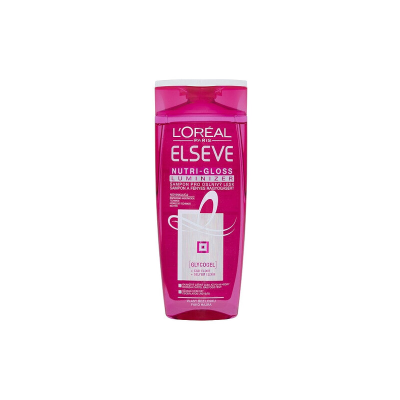Loreal Paris Šampon pro oslnivý lesk vlasů Elseve Nutri-Gloss Luminizer