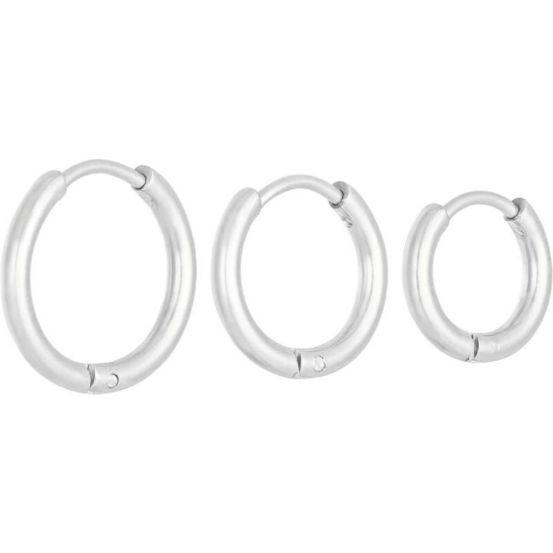 SYLVIENE Sada náušnic Silver 69113140