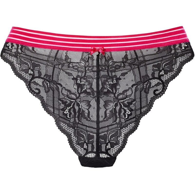 VIVANCE Tanga pink / černá 108760547