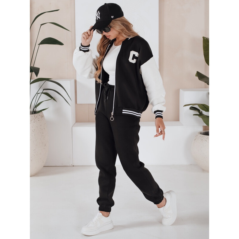 BASIC Černá stylová tepláková souprava CELIA 84024979