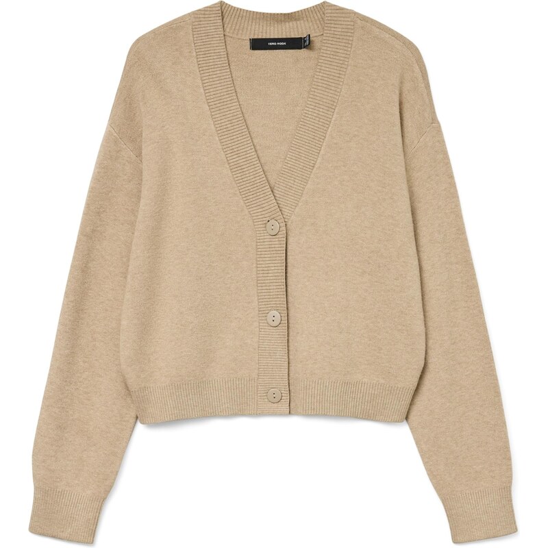 VERO MODA Kardigan VMGOLD ART písková 108776903