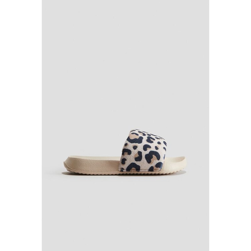 H&M - Koupací pantofle - béžová 108156964