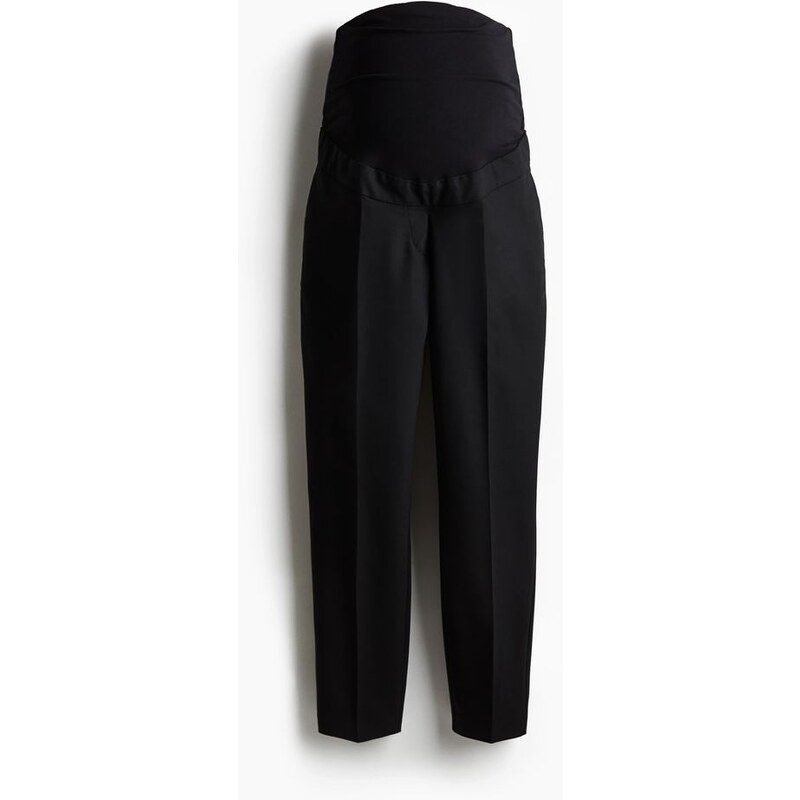 H&M - MAMA Elegantní kalhoty - Černá