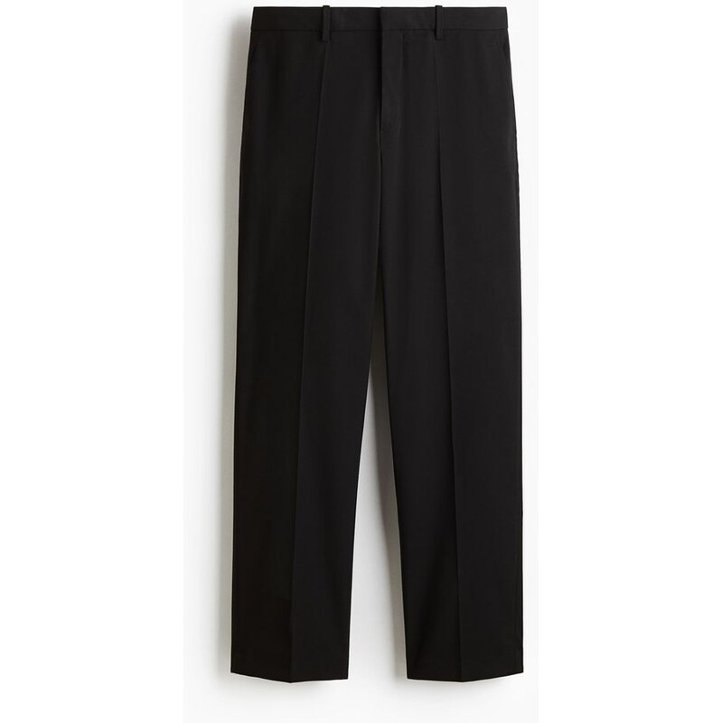 H&M - Elegantní kalhoty Regular Fit - Černá
