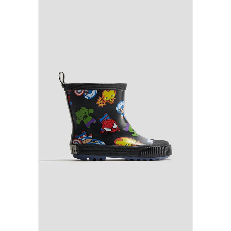 H&M - Gumákys potiskem - Černá/Marvel Comics
