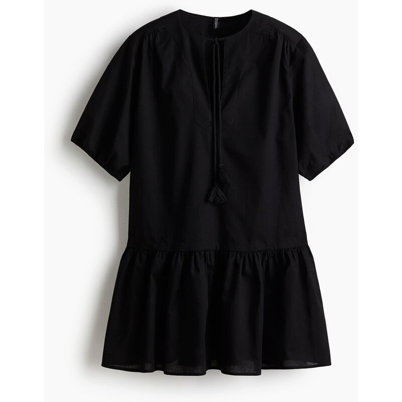 H&M - Šatys dolním rozšířením - Černá