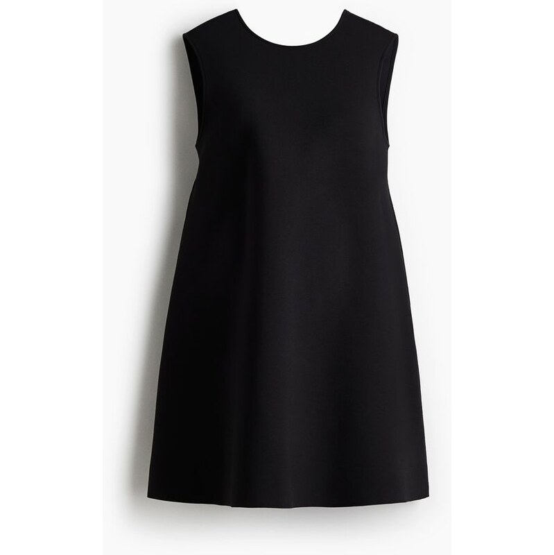 H&M - MAMA Šaty z materiálu scuba - Černá