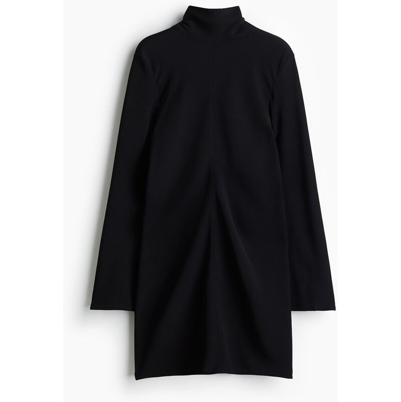 H&M - Šatys trumpetovým rukávem - Černá