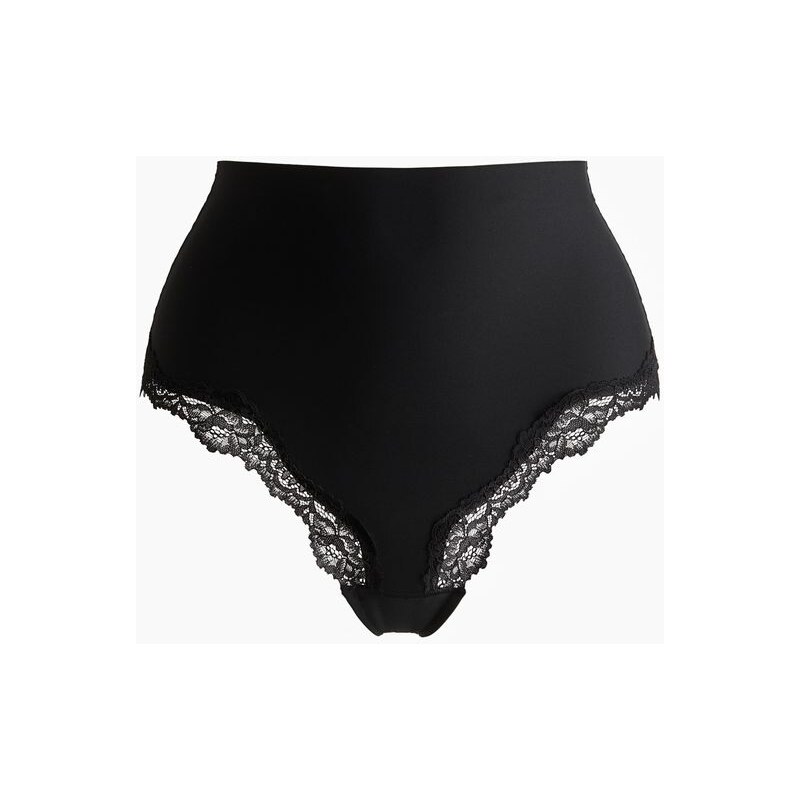 H&M - Kalhotky brazilian z mikrovlákna 2 kusy - černá 108158162