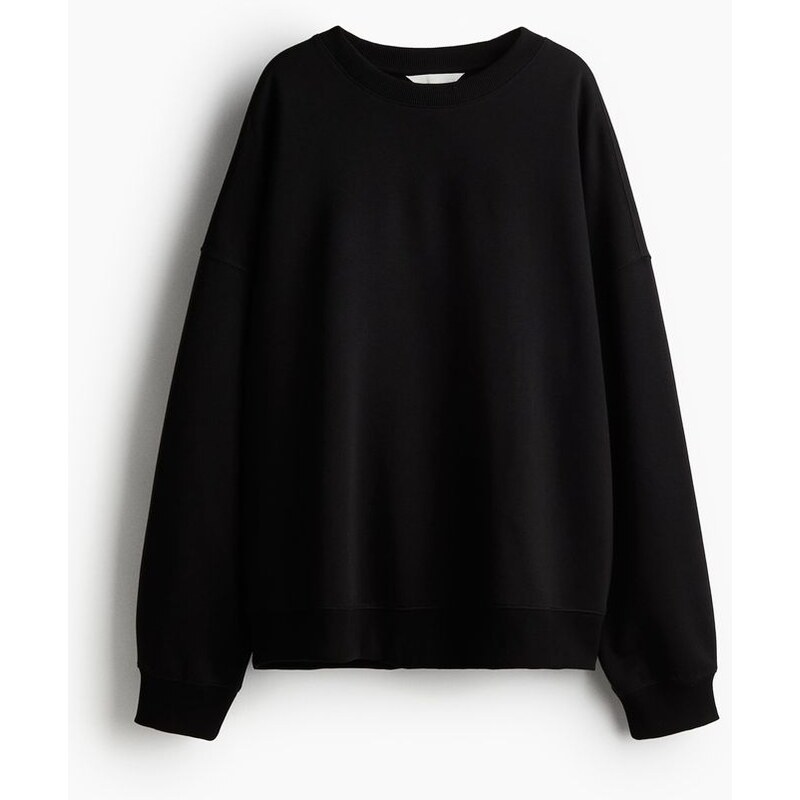 H&M - Oversized mikina - Černá
