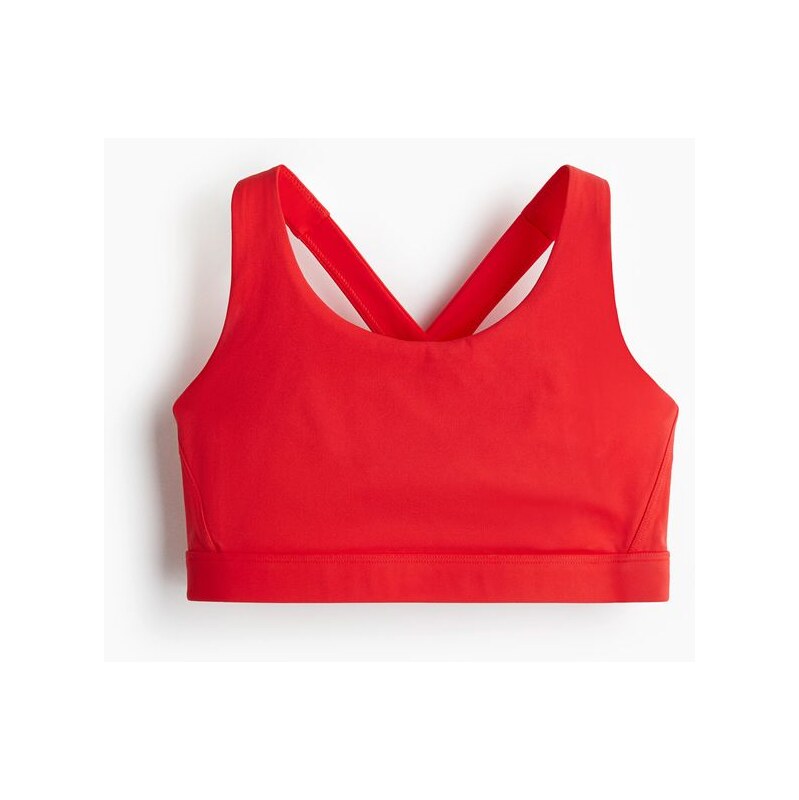 H&M - Sportovní podprsenka Medium Support DryMove - Červená