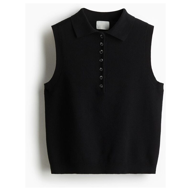 H&M - Vestas límcem - Černá